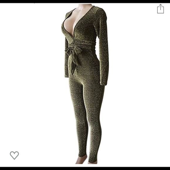 Sexy bodysuit low cut bodysuit! NYE jumper - Picture 2 of 3